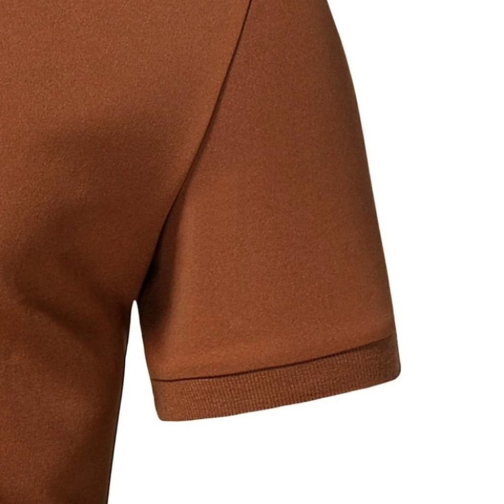 Brown Mens Polo Shirt - Picture 4 of 5